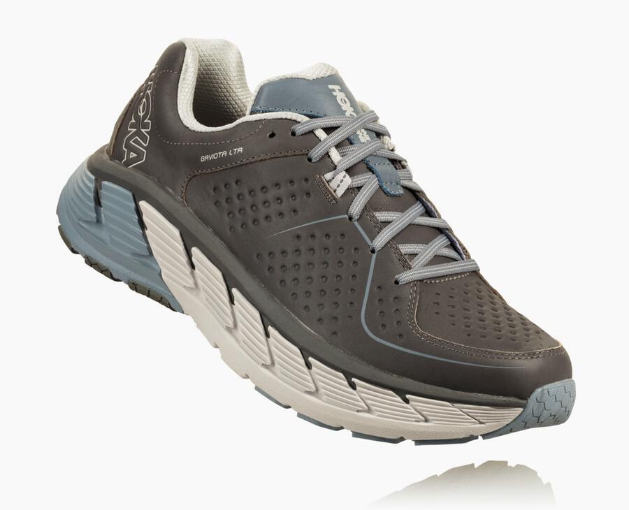 Tenis Hoka One One Hombre Marrom - Gaviota Cuero - CDVS96453